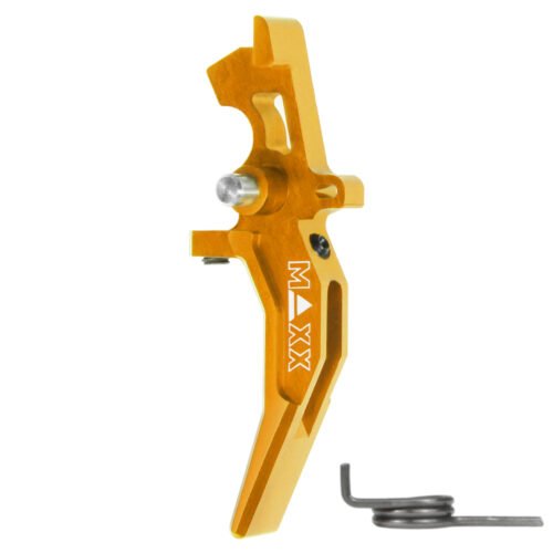 44997 CNC Aluminum Advanced Speed Trigger (Style C) (Dark Earth) for M16 AEG Series