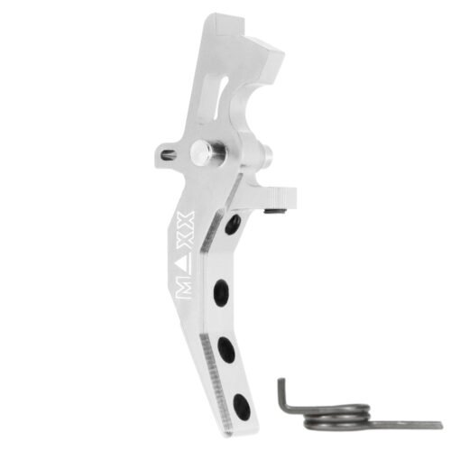 45003 CNC Aluminum Advanced Speed Trigger (Style C) (Silver) for M16 AEG Series