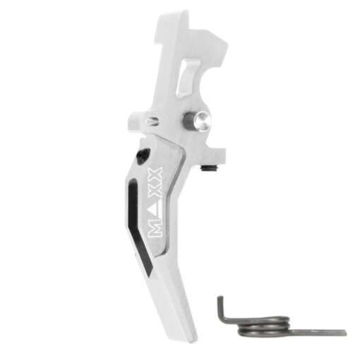 45004 CNC Aluminum Advanced Speed Trigger (Style C) (Silver) for M16 AEG Series