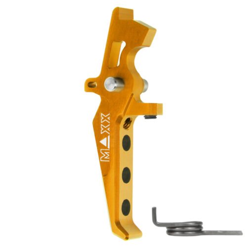 45043 CNC Aluminum Advanced Speed Trigger (Style E) (Dark Earth) for M16 AEG Series