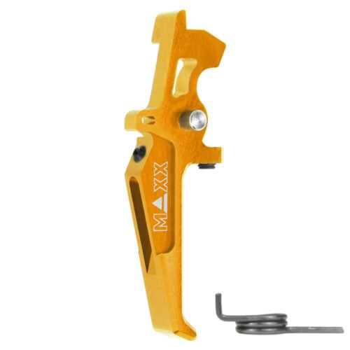 45044 CNC Aluminum Advanced Speed Trigger (Style E) (Dark Earth) for M16 AEG Series