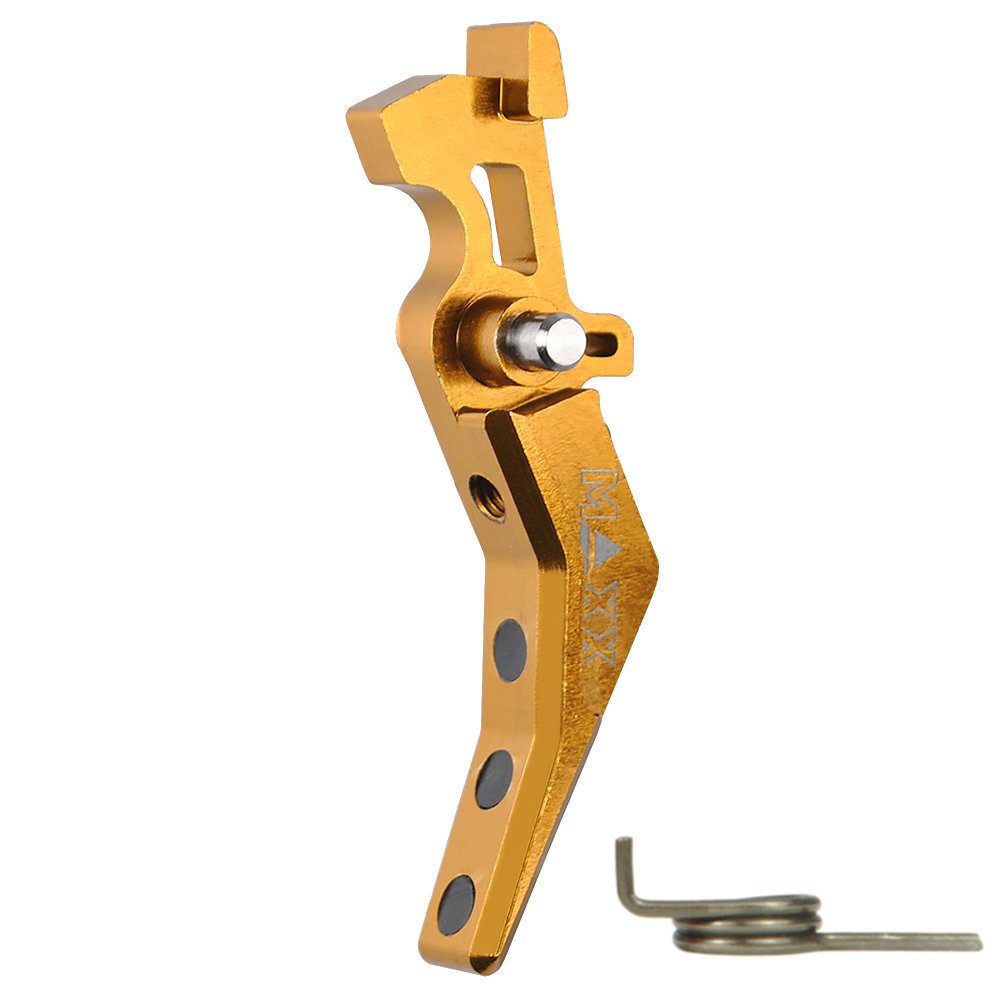 CNC Aluminum Advanced Trigger (Style B) (Dark Earth) for M16 AEG Series