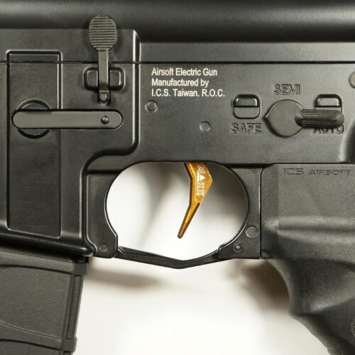 CNC Aluminum Advanced Trigger (Style B) (Dark Earth) for M16 AEG Series