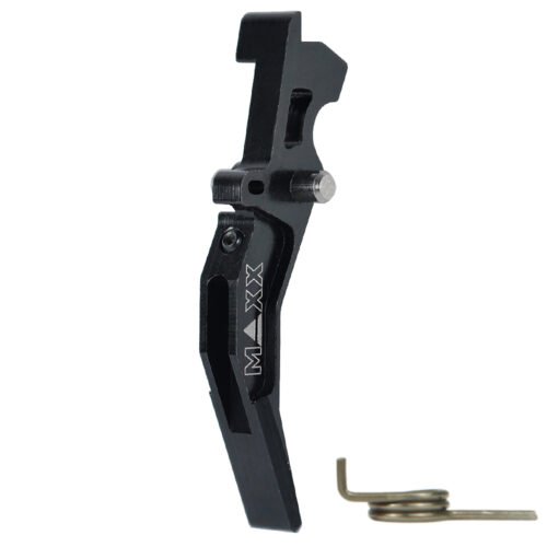 CNC Aluminum Advanced Trigger (Style C) (Black) for M16 AEG Series