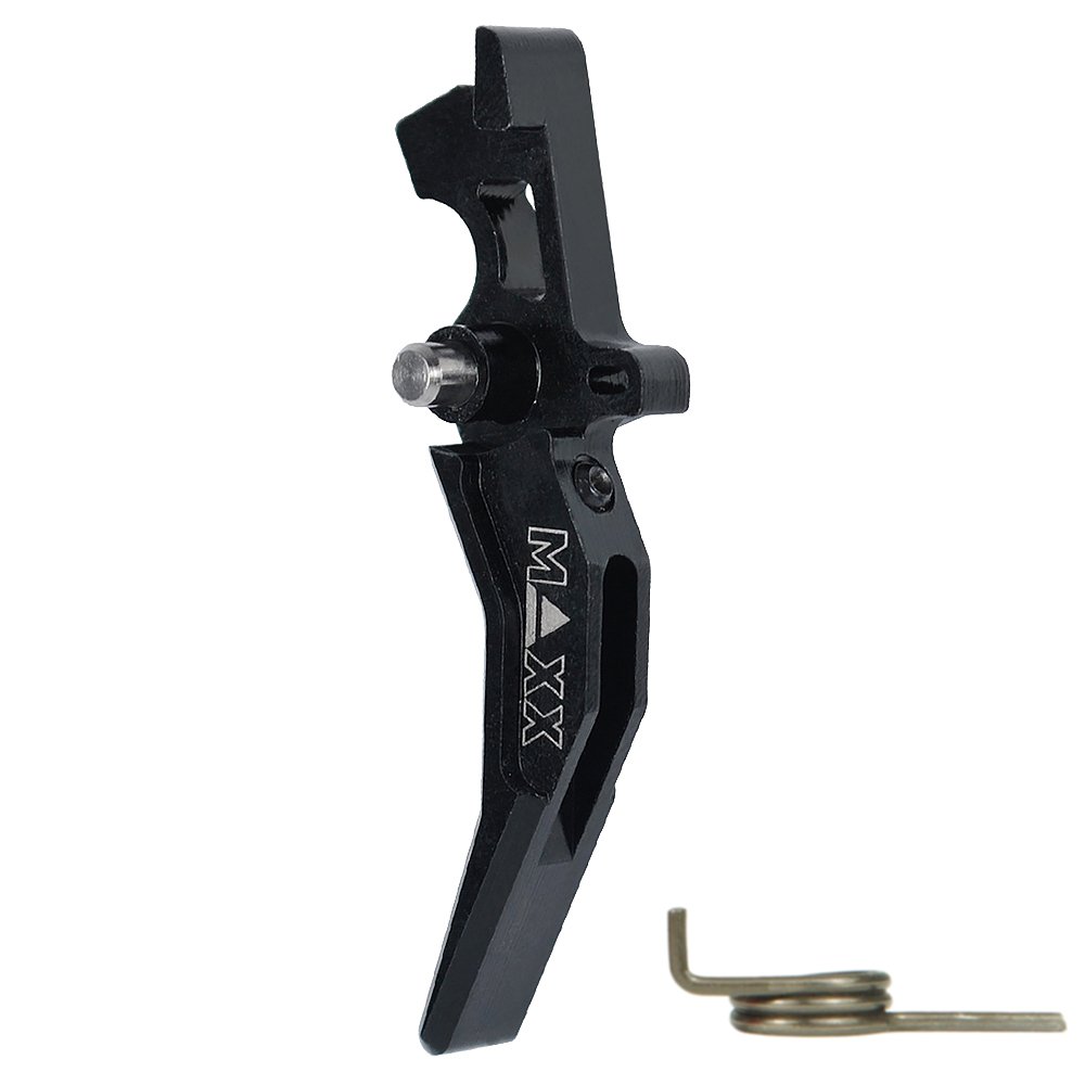 CNC Aluminum Advanced Trigger (Style C) (Black) for M16 AEG Series