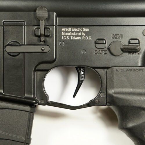 CNC Aluminum Advanced Trigger (Style C) (Black) for M16 AEG Series