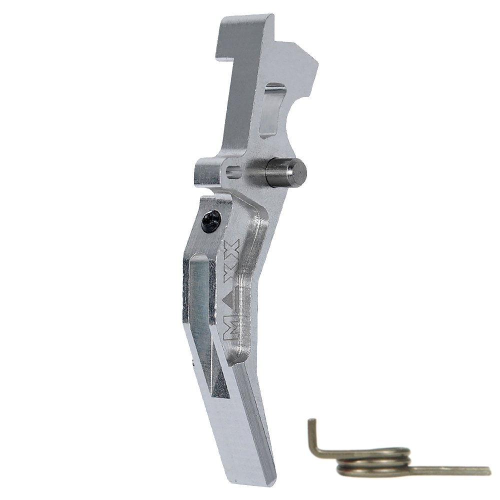 CNC Aluminum Advanced Trigger (Style C) (Silver) for M16 AEG Series