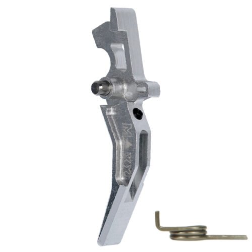 CNC Aluminum Advanced Trigger (Style C) (Silver) for M16 AEG Series