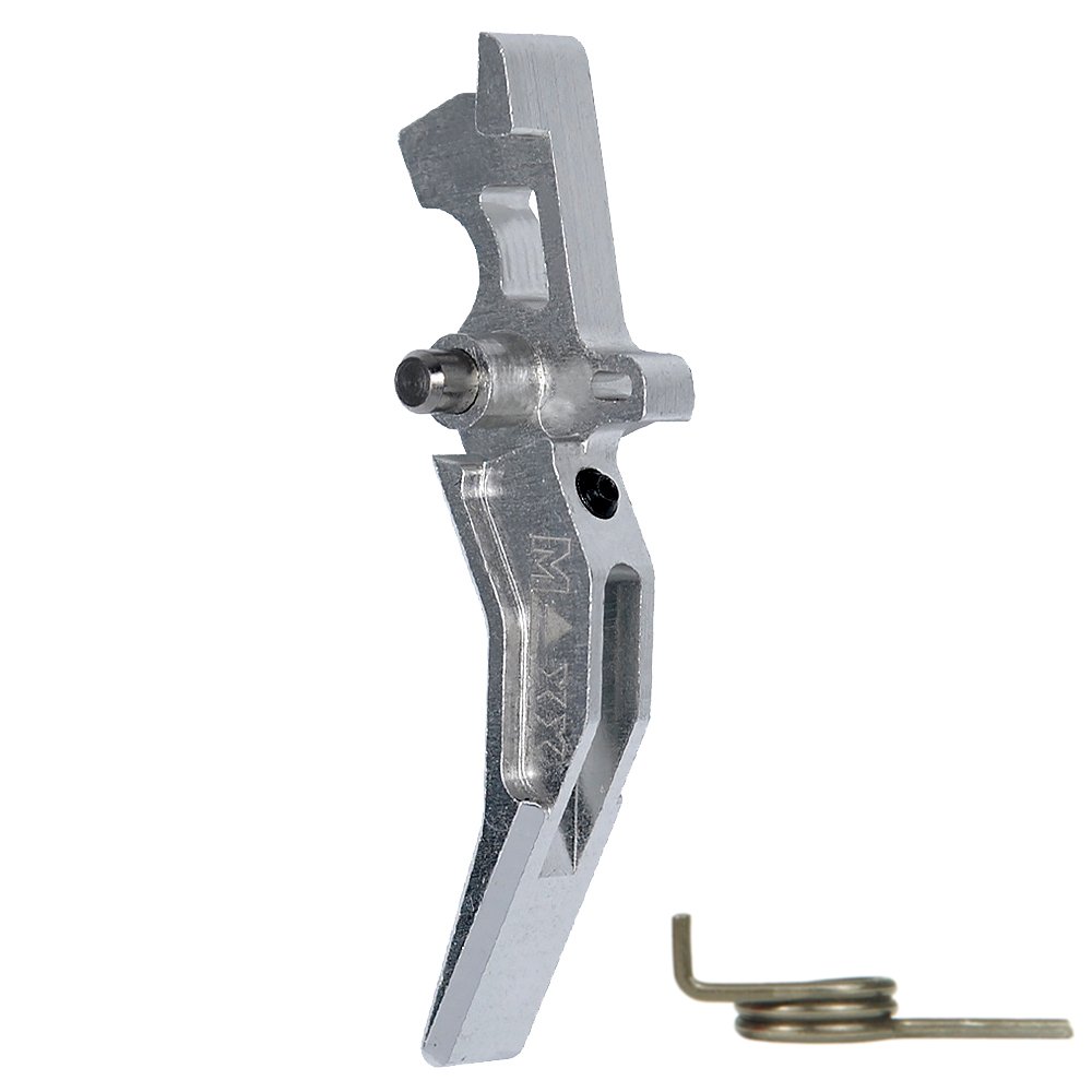 CNC Aluminum Advanced Trigger (Style C) (Silver) for M16 AEG Series