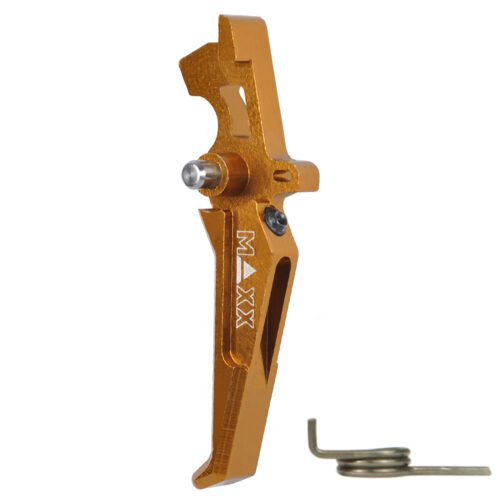 CNC Aluminum Advanced Trigger (Style E) (Dark Earth) for M16 AEG Series