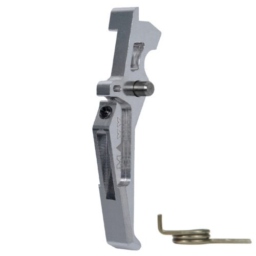 CNC Aluminum Advanced Trigger (Style E) (Silver) for M16 AEG Series