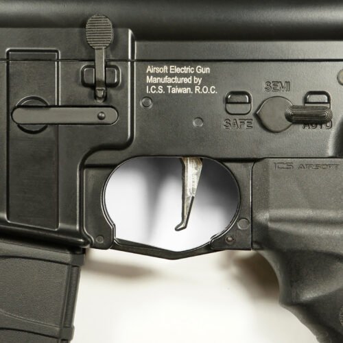 CNC Aluminum Advanced Trigger (Style E) (Silver) for M16 AEG Series