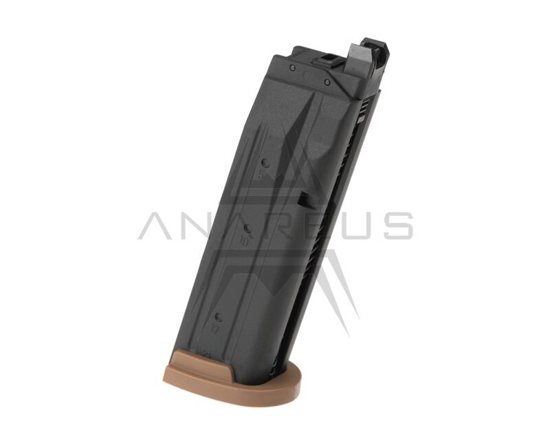 SIG AIR P320 M17 / M18 GBB Magazine, 21 BBs - Tan