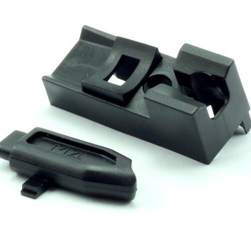 Magazine lip, rubber seal and follower, WE M4 Open Bolt