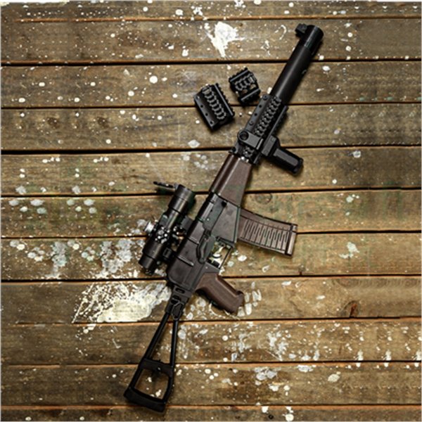 LCT 75mm RIS silencer rail