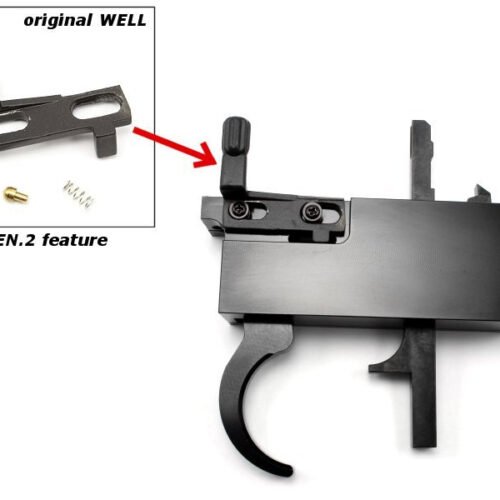 CNC trigger set for L96 rifles MB01,04,05,08,14..., Gen.2