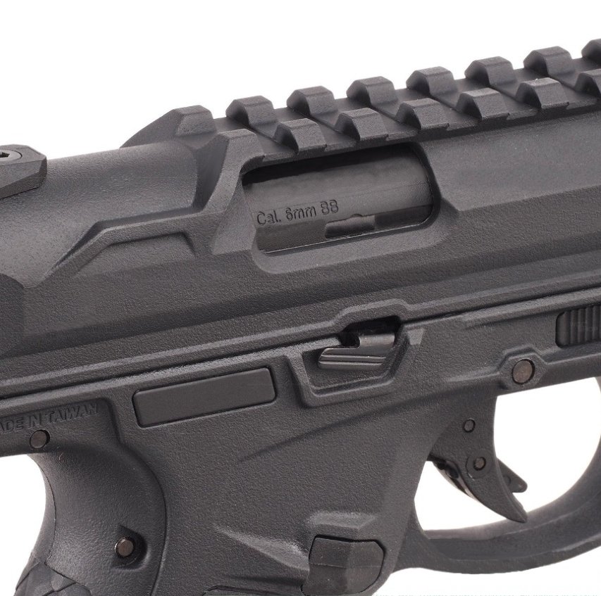 AA AAP-01C Assassin Compact GBB Pistol - Black