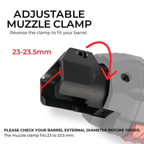 AceTech QUARK R (BIFROST) Tracer Unit with Flashlight - Black