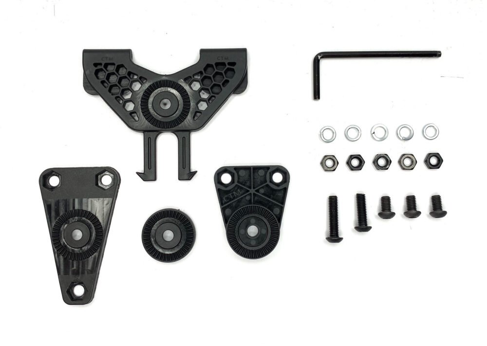 CTM Saf Angle System and Molle Panel kit - BLACK