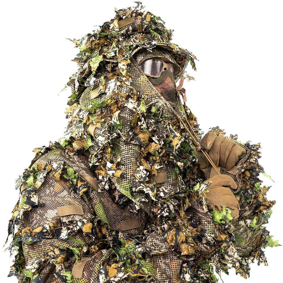 3D Ghillie Suit – Sniper Boonie - Amber