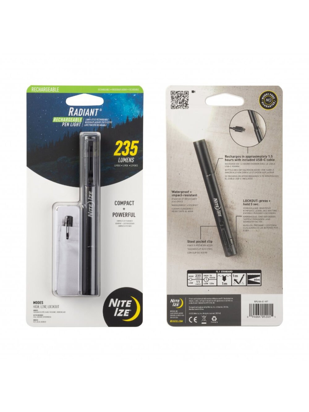 Nite Ize Radiant Rechargeable Pen Light