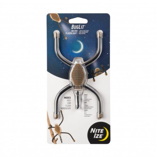 46557 Microlight Nite Ize Buglit(R) - Coyote Black