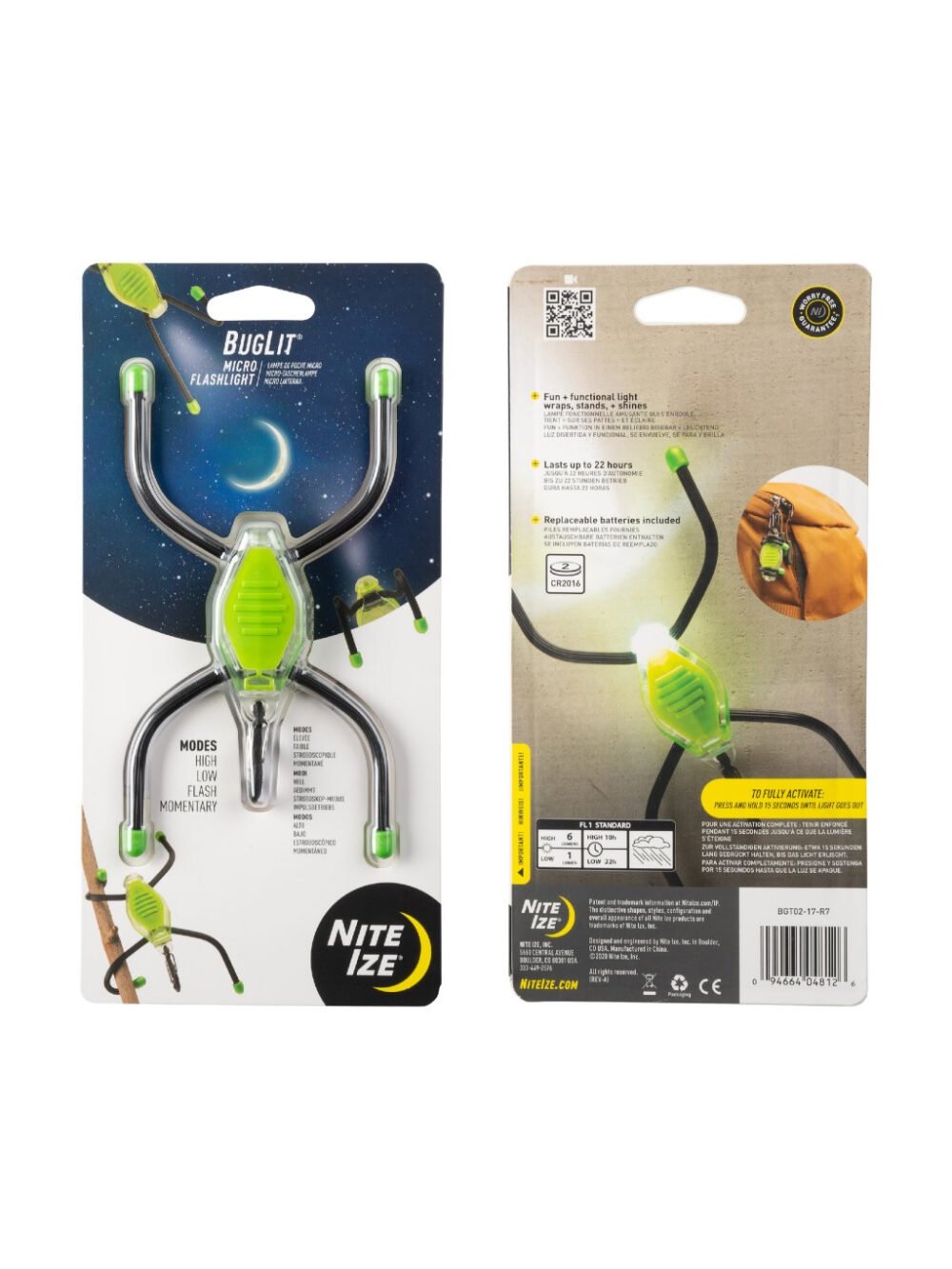 Microlight Nite Ize BugLit(R) - Lime Black