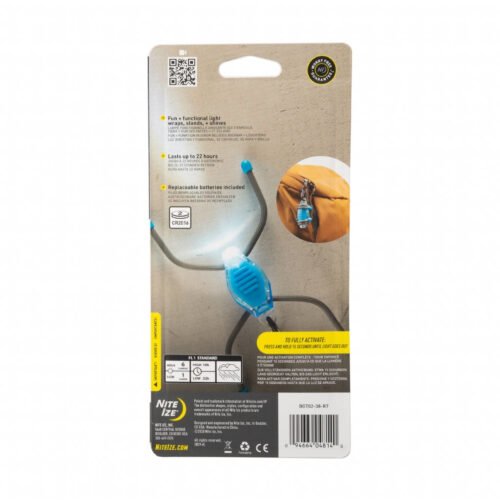 46601 Microlight Nite Ize BugLit(R) - Blue Charcoal