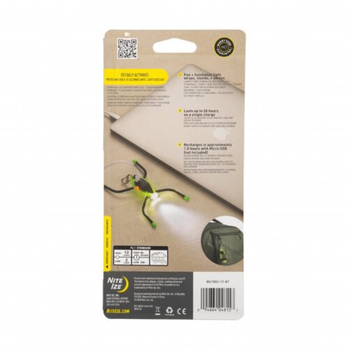 Rechargeable Microlight Nite Ize BugLit(R) - Lime Black