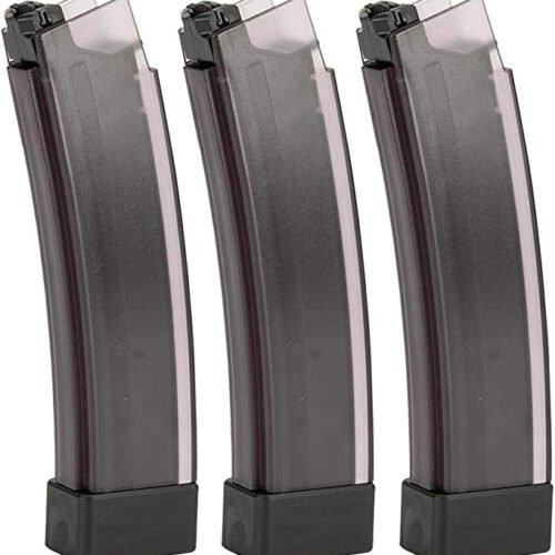 ASG CZ Scorpion EVO 3 A1 Mid-Cap Magazine, 75 BBs - Transparent
