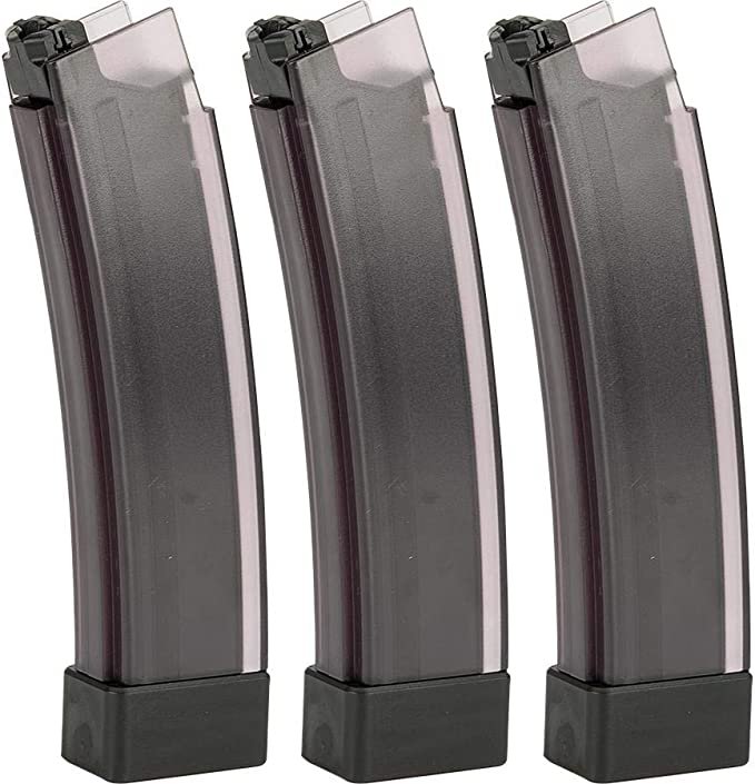 ASG CZ Scorpion EVO 3 A1 Mid-Cap Magazine, 75 BBs - Transparent