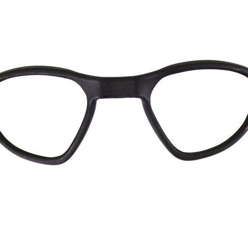 NUPROL Safety Glasses BATTLE PRO'S (with Insert), Smoked Lens - Black