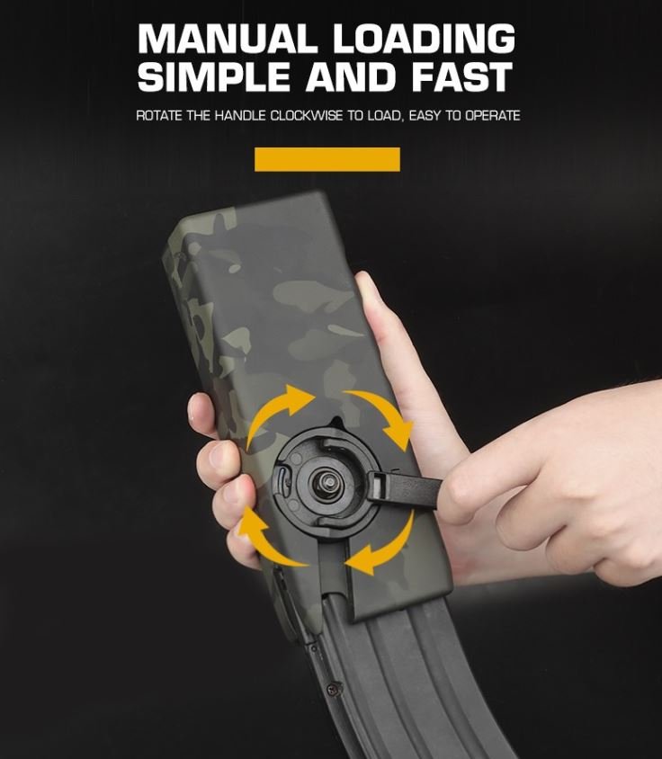 WST Lever Silence Speedloader, 1000 BBs - MC