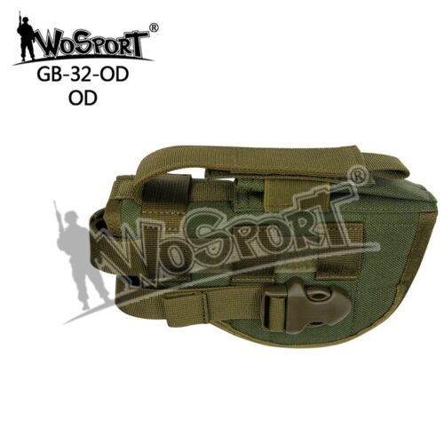 47246 WST Universal holster with magazine pouch - Olive Green