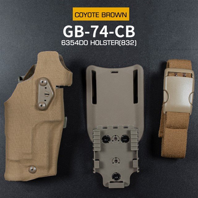 WST Holster 6354 DO for G-series 17 with X300 Flashlight - Coyote