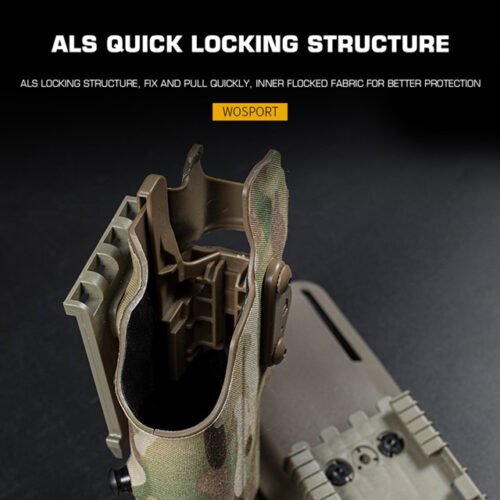 WST Holster 6354 DO for G-series 17 with X300 Flashlight - MC