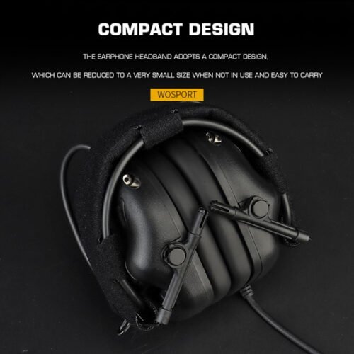 WoSport Active Headset Gen5  plus  FAST Helmet Mount - Green