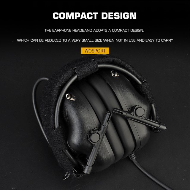 WoSport Active Headset Gen5  plus  FAST Helmet Mount - Green