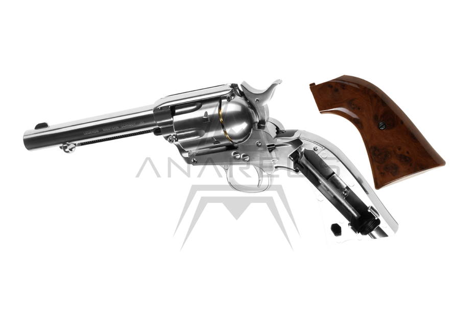 WG Legends Western Cowboy CO2 Revolver - Nickel