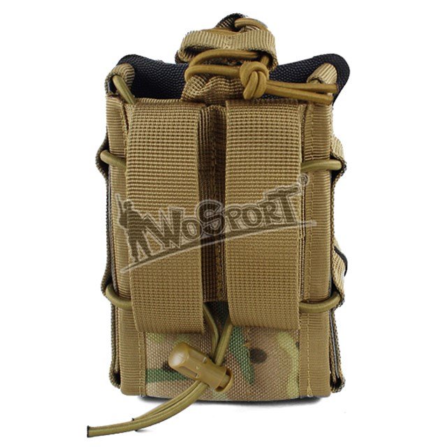 47481 MOLLE Open Double M4 magazine storage bag/Pouch - Black