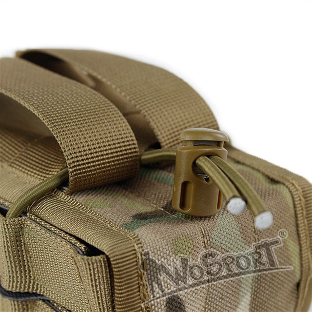 47494 MOLLE Open Double M4 magazine storage bag/Pouch - TAN