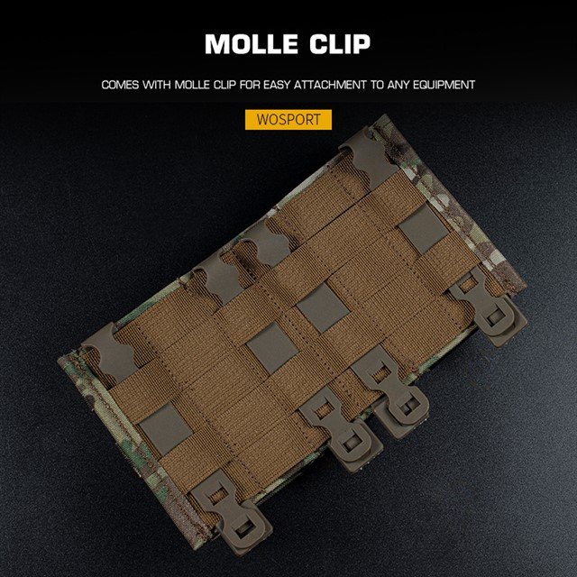 FAST Type Triple 5.56 Magazine Pouch  (Medium) - Black