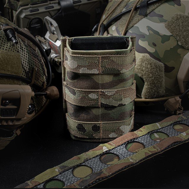 FAST Type Single 5.56 Magazine Pouch  (Long) - Grey