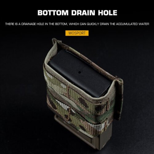 FAST Type Single 7.62 Magazine Pouch (Short) - Ranger Green