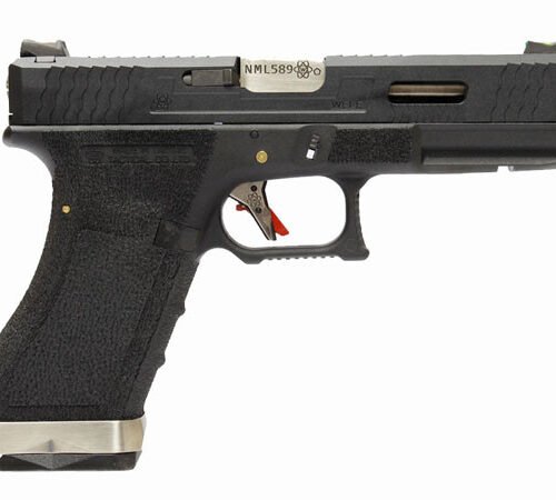 WE GBB Gas Pistol R18C Gen4 T5 Custom - Black