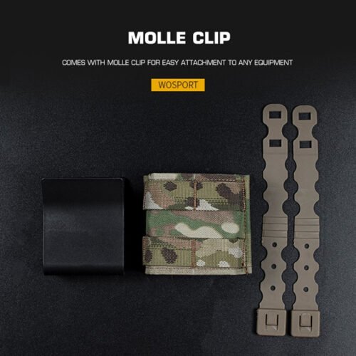 FAST Type Single 7.62 Magazine Pouch (Short) - MC Black