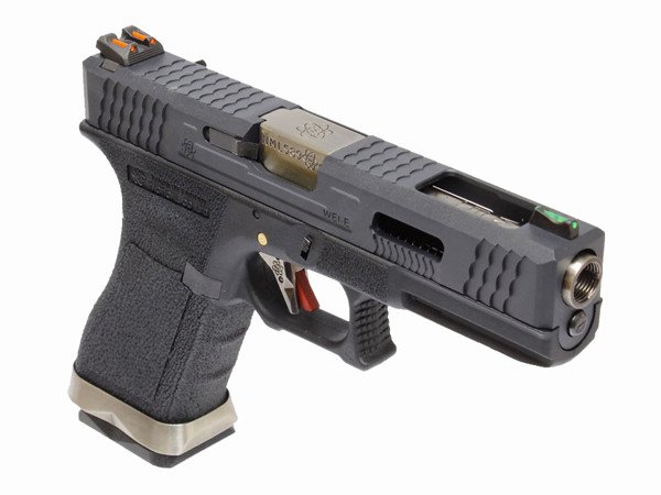 WE GBB Gas Pistol R18C Gen4 T5 Custom - Black