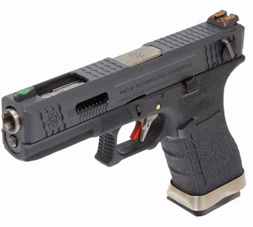 WE GBB Gas Pistol R18C Gen4 T5 Custom - Black