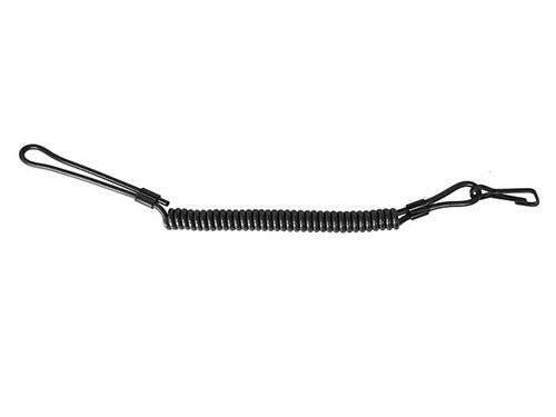 4793 Cable (spiral) Security weapons to BLACK