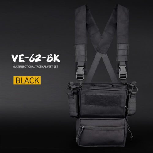 48020 WST Tactical Chest Rig D3-TMVS - Black
